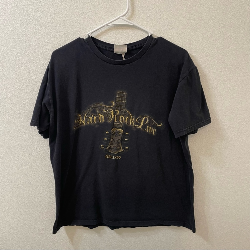 Hard Rock Cafe Orlando Florida shirt black medium